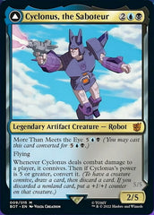 Cyclonus, the Saboteur // Cyclonus, Cybertronian Fighter [Transformers] | Silver Goblin
