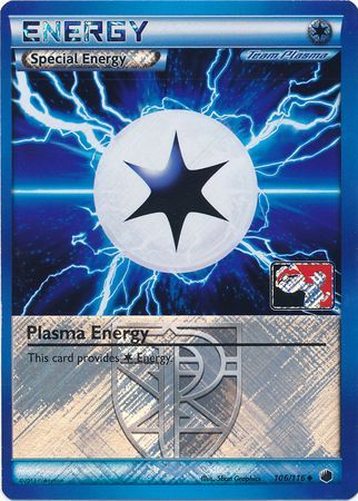 Plasma Energy (106/116) (Play Pokemon Promo) [Black & White: Plasma Freeze] | Silver Goblin