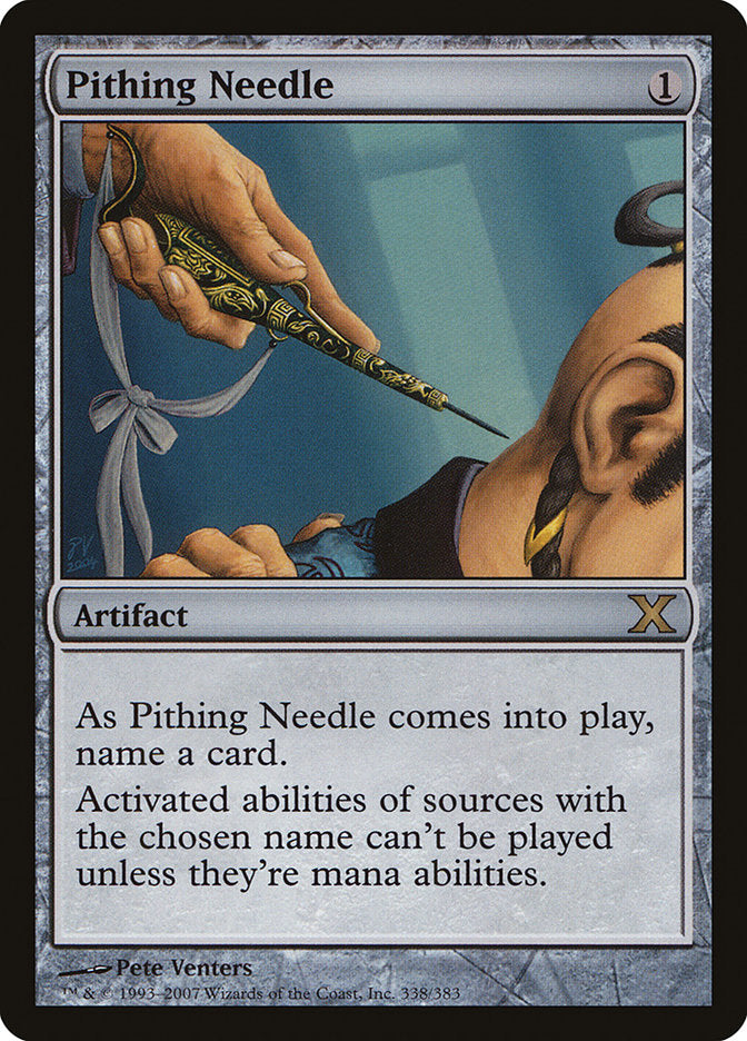 Pithing Needle [Tenth Edition] | Silver Goblin