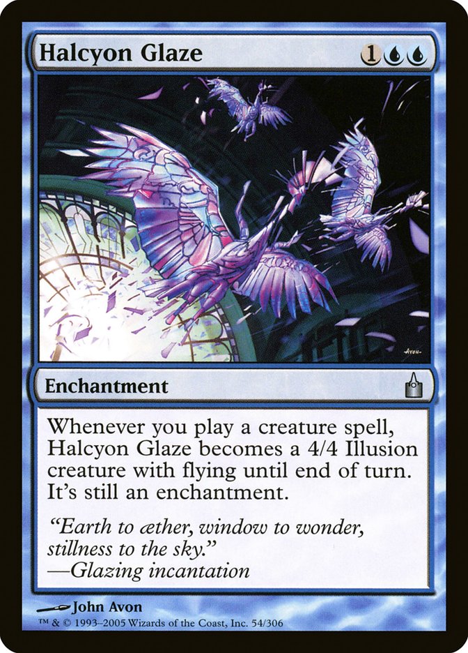 Halcyon Glaze [Ravnica: City of Guilds] | Silver Goblin