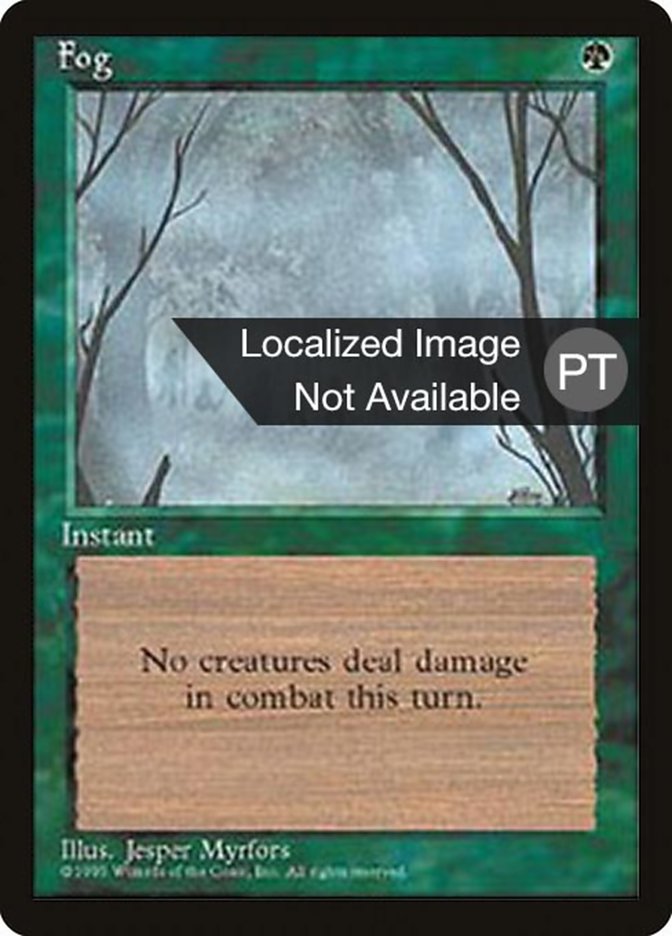 Fog [Fourth Edition (Foreign Black Border)] | Silver Goblin