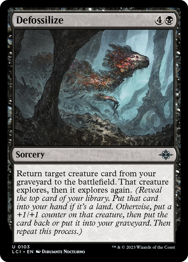 Defossilize [The Lost Caverns of Ixalan] | Silver Goblin