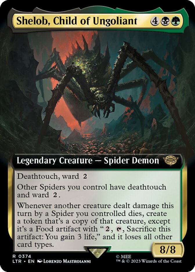 Shelob, Child of Ungoliant (Extended Art) [The Lord of the Rings: Tales of Middle-Earth] | Silver Goblin