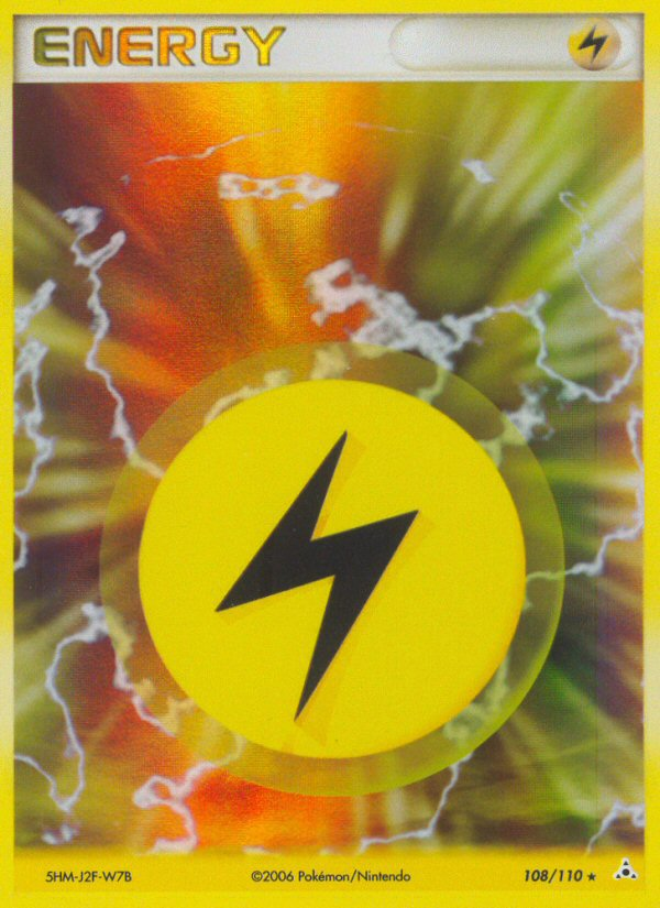 Lightning Energy (108/110) [EX: Holon Phantoms] | Silver Goblin