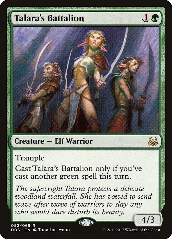 Talara's Battalion [Duel Decks: Mind vs. Might] | Silver Goblin