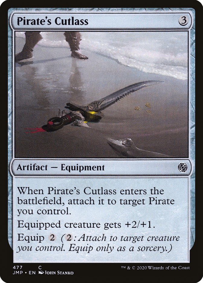 Pirate's Cutlass [Jumpstart] | Silver Goblin