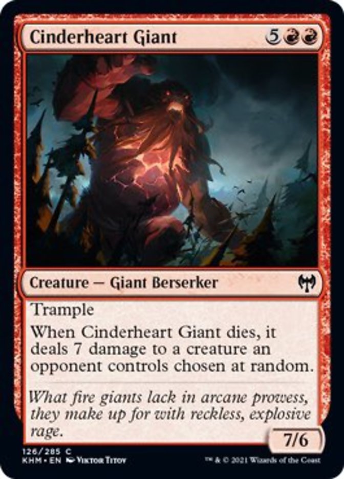 Cinderheart Giant [Kaldheim] | Silver Goblin