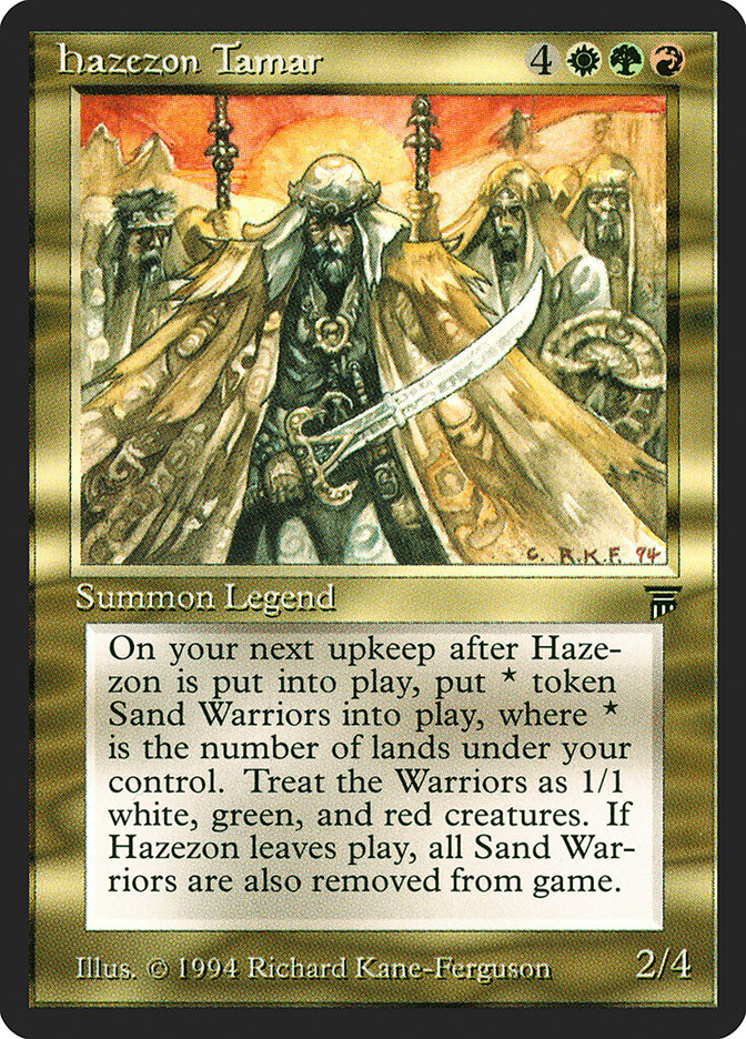 Hazezon Tamar [Legends] | Silver Goblin