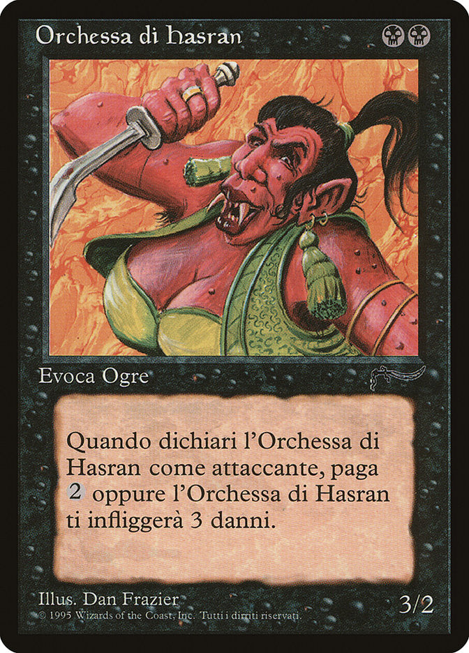 Hasran Ogress (Italian) - "Orchessa di hasran" [Rinascimento] | Silver Goblin