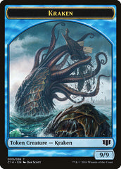 Kraken // Zombie (011/036) Double-Sided Token [Commander 2014 Tokens] | Silver Goblin