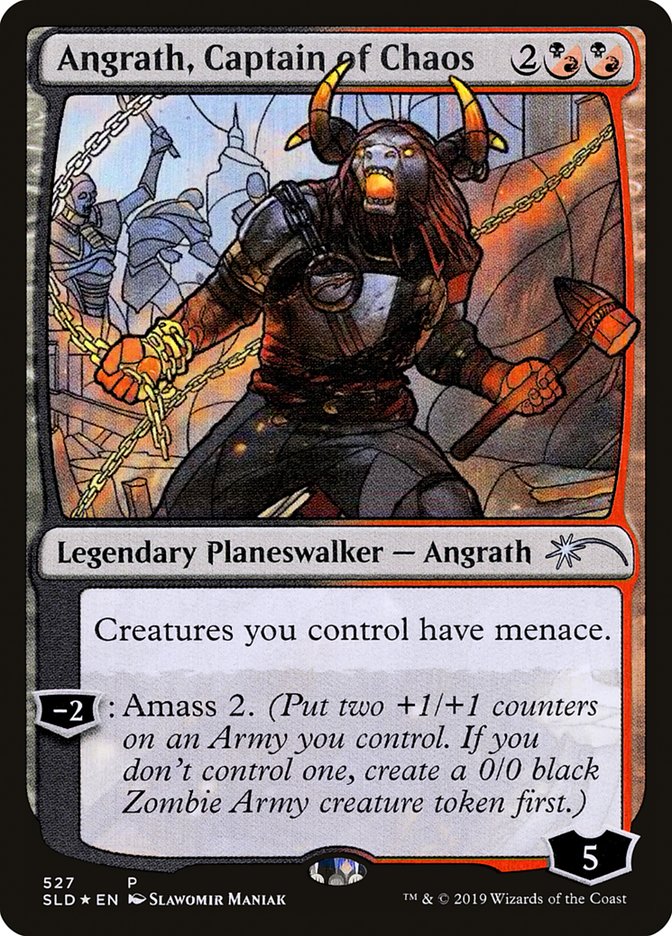 Angrath, Captain of Chaos (Stained Glass) [Secret Lair Drop Promos] | Silver Goblin