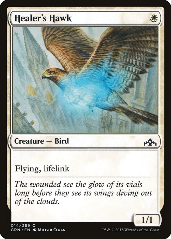 Healer's Hawk [Guilds of Ravnica] | Silver Goblin