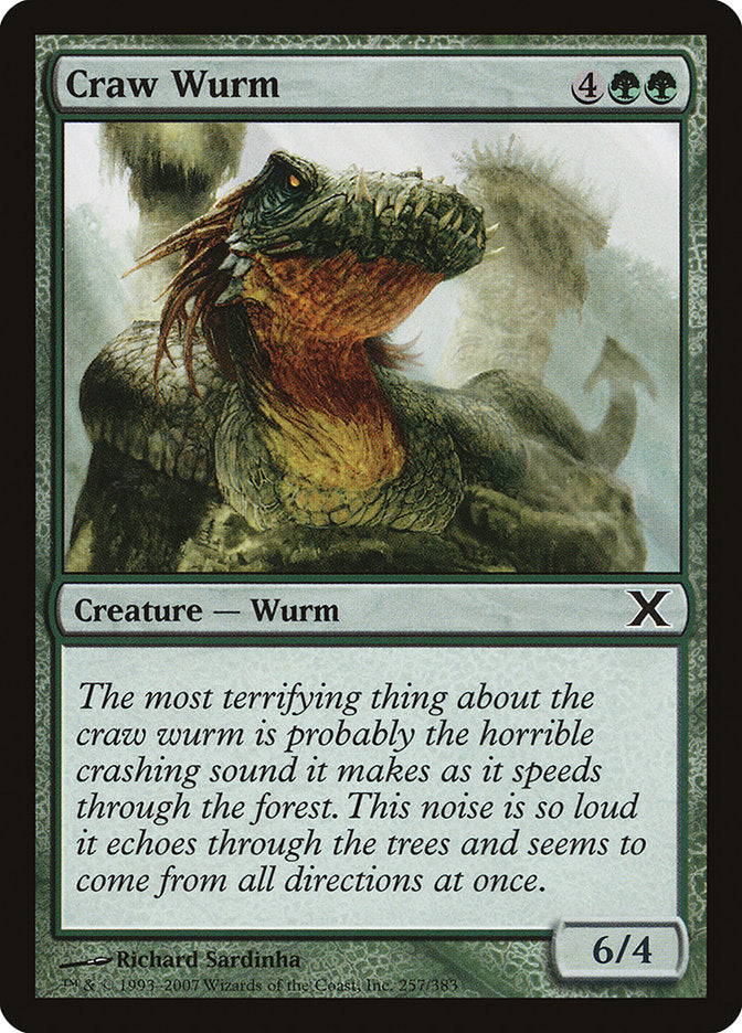 Craw Wurm [Tenth Edition] | Silver Goblin