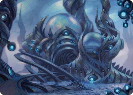 The Surgical Bay Art Card [Phyrexia: All Will Be One Art Series] | Silver Goblin