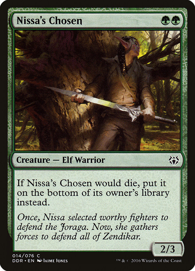 Nissa's Chosen [Duel Decks: Nissa vs. Ob Nixilis] | Silver Goblin