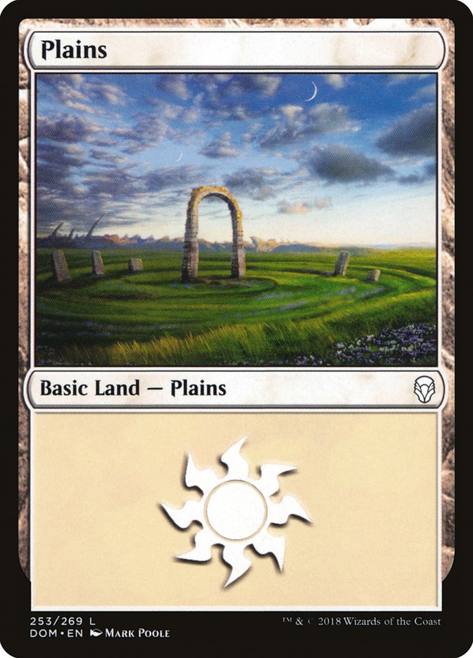 Plains (253) [Dominaria] | Silver Goblin