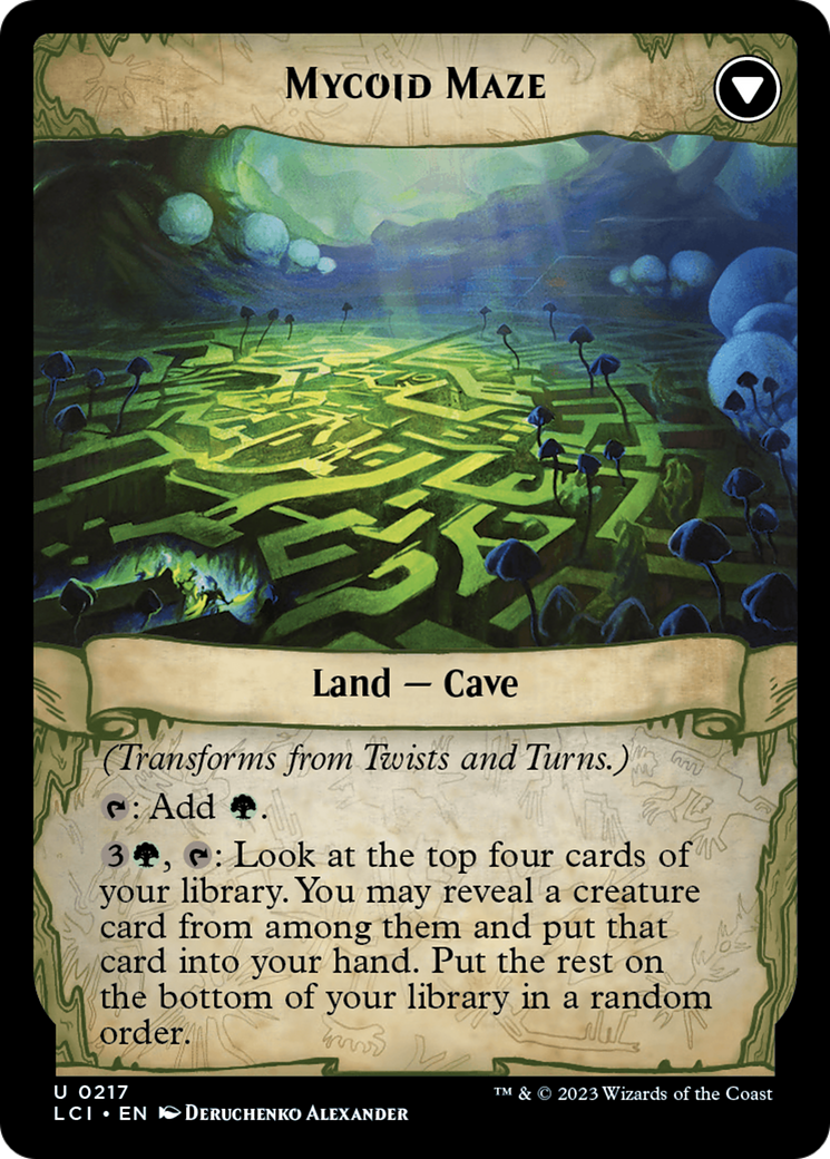 Twists and Turns // Mycoid Maze [The Lost Caverns of Ixalan] | Silver Goblin