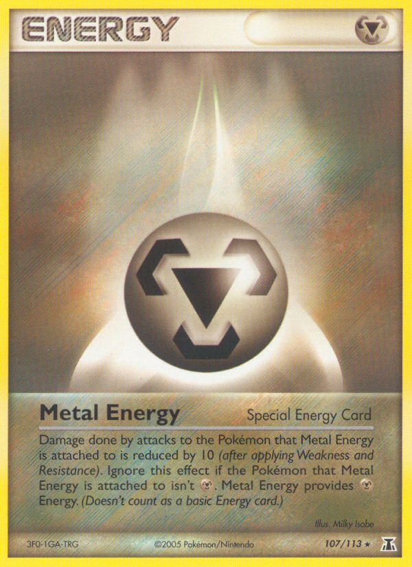 Metal Energy (107/113) [EX: Delta Species] | Silver Goblin