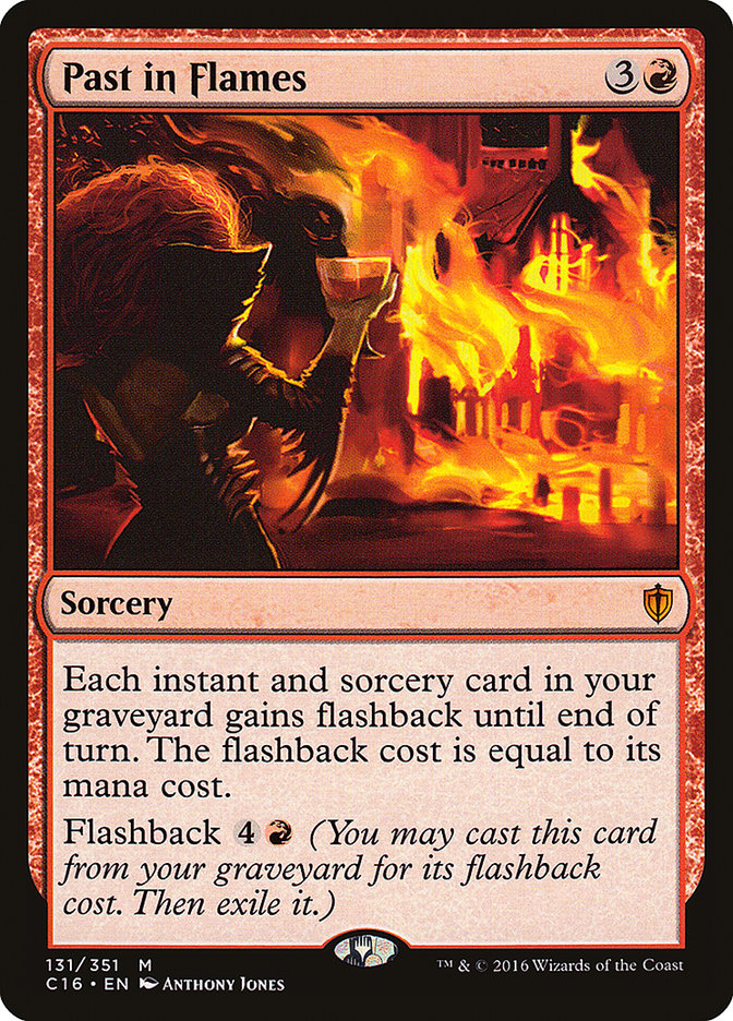 Past in Flames [Commander 2016] | Silver Goblin