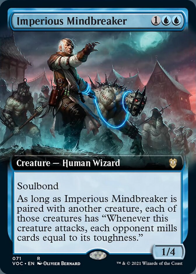 Imperious Mindbreaker (Extended Art) [Innistrad: Crimson Vow Commander] | Silver Goblin