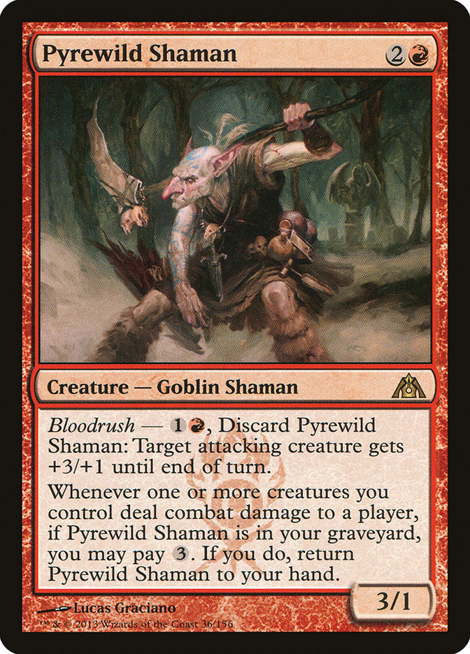 Pyrewild Shaman [Dragon's Maze] | Silver Goblin