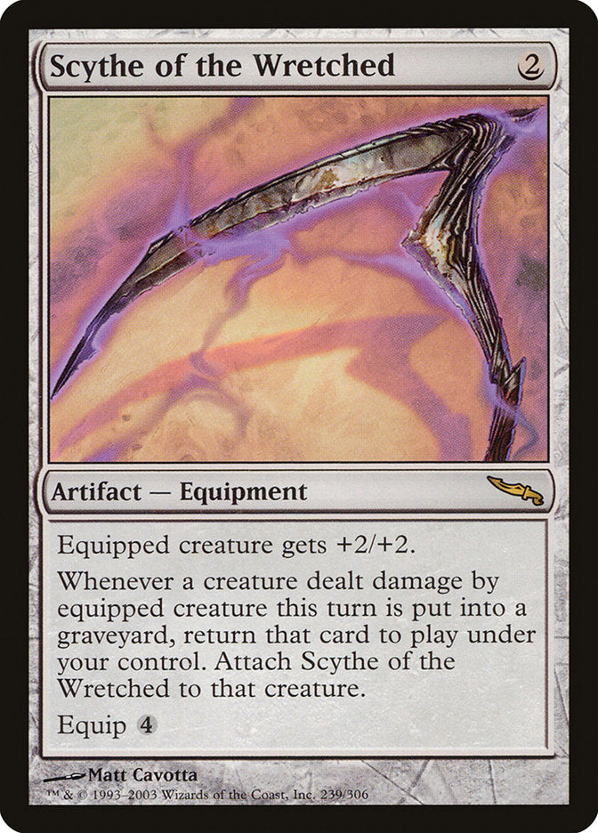 Scythe of the Wretched [Mirrodin] | Silver Goblin