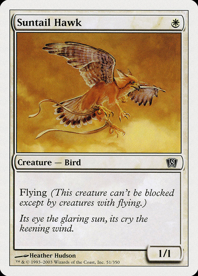 Suntail Hawk [Eighth Edition] | Silver Goblin