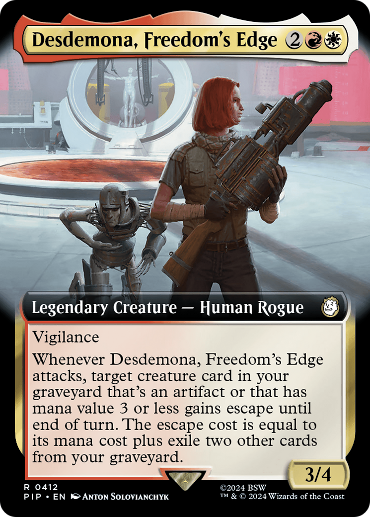 Desdemona, Freedom's Edge (Extended Art) [Fallout] | Silver Goblin