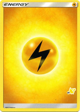 Lightning Energy (Pikachu Stamp #27) [Battle Academy 2020] | Silver Goblin