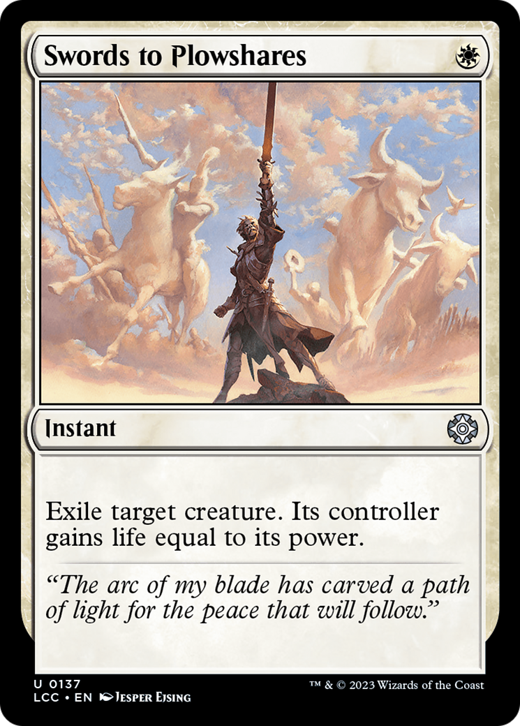 Swords to Plowshares [The Lost Caverns of Ixalan Commander] | Silver Goblin