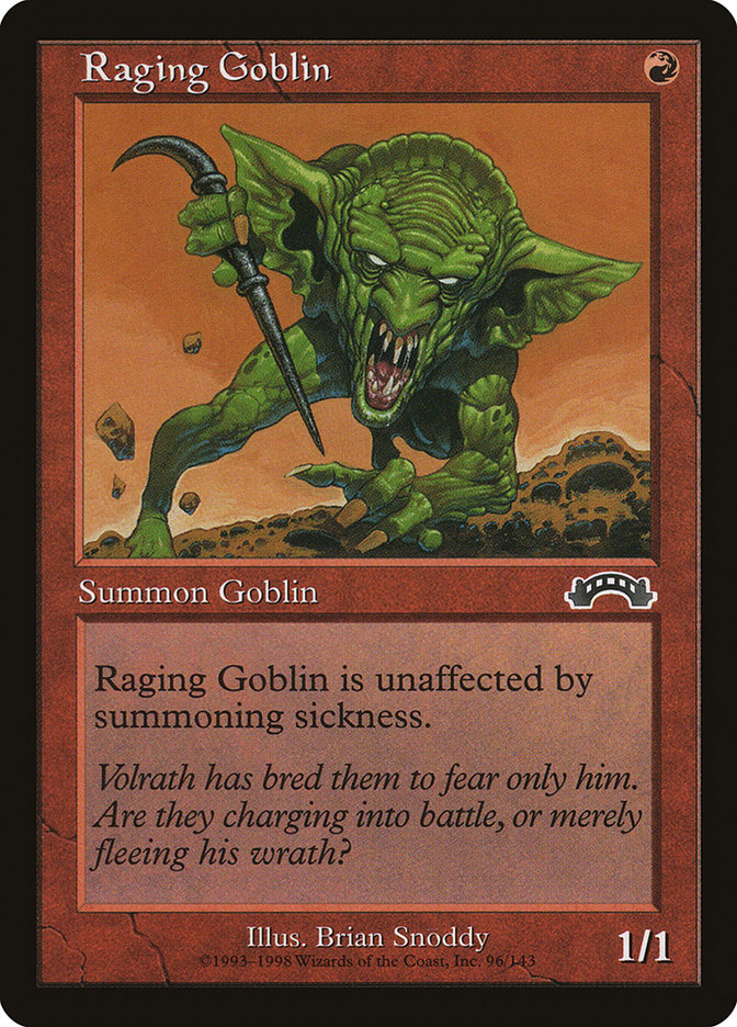 Raging Goblin [Exodus] | Silver Goblin