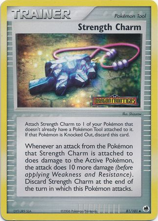 Strength Charm (81/101) (Stamped) [EX: Dragon Frontiers] | Silver Goblin