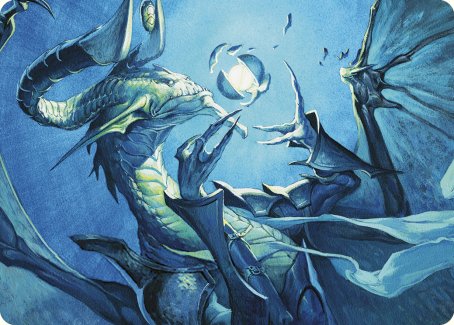 Deep Analysis Art Card [Commander Masters Art Series] | Silver Goblin