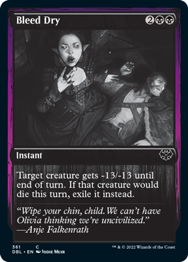 Bleed Dry [Innistrad: Double Feature] | Silver Goblin