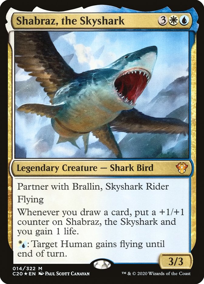 Shabraz, the Skyshark [Commander 2020] | Silver Goblin