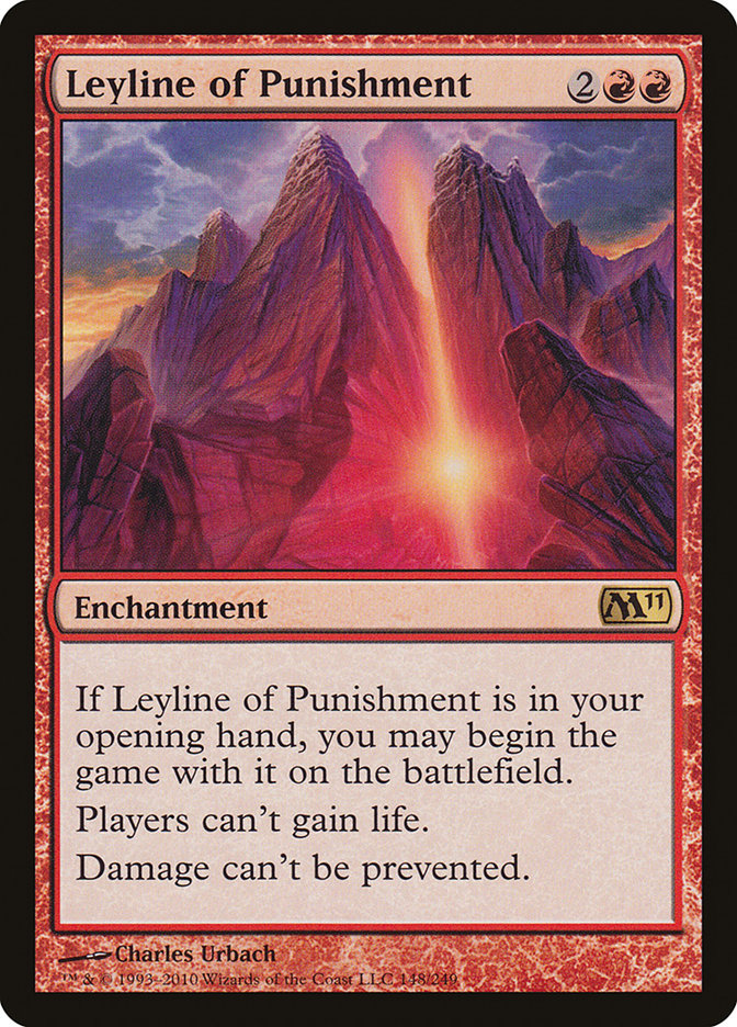 Leyline of Punishment [Magic 2011] | Silver Goblin