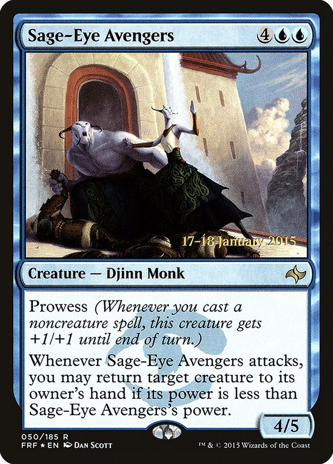 Sage-Eye Avengers [Fate Reforged Prerelease Promos] | Silver Goblin