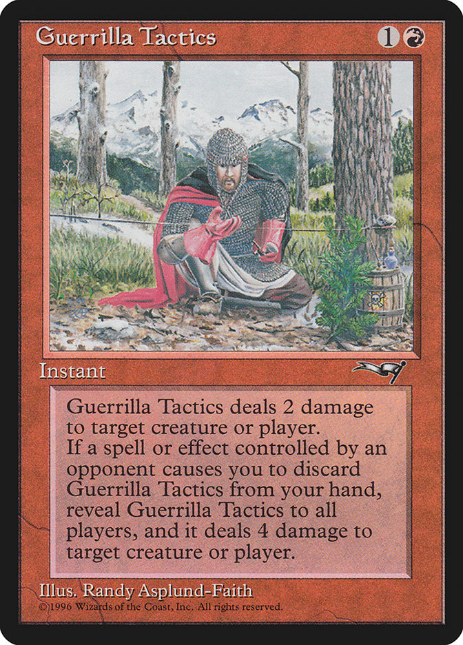 Guerrilla Tactics (Tripwire) [Alliances] | Silver Goblin