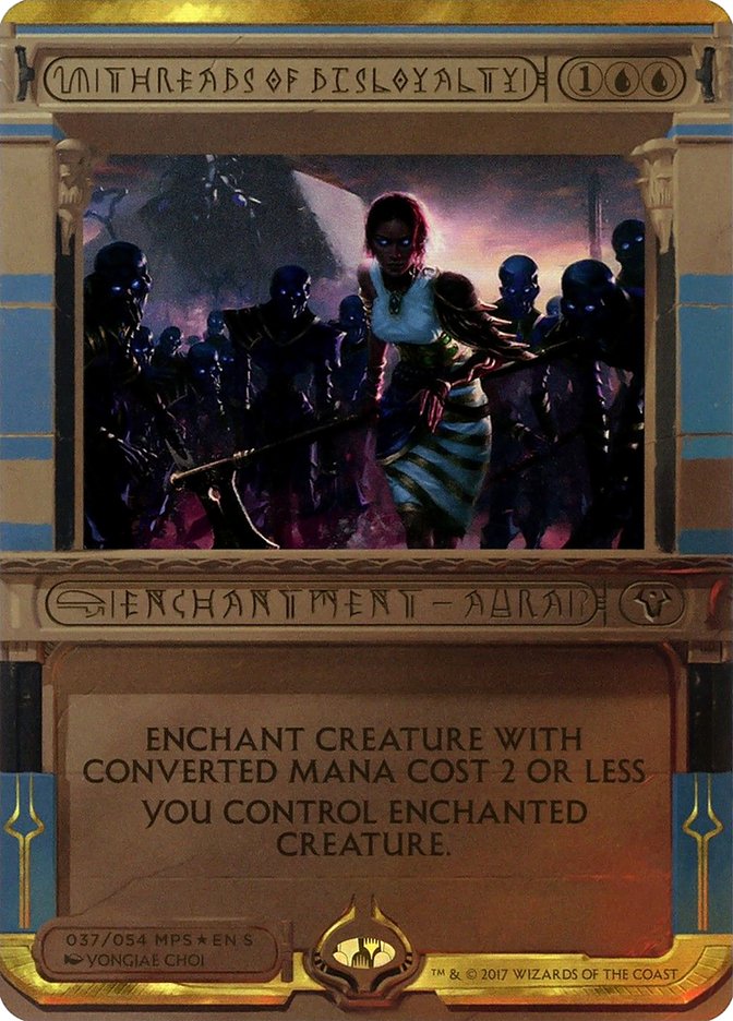 Threads of Disloyalty (Invocation) [Amonkhet Invocations] | Silver Goblin