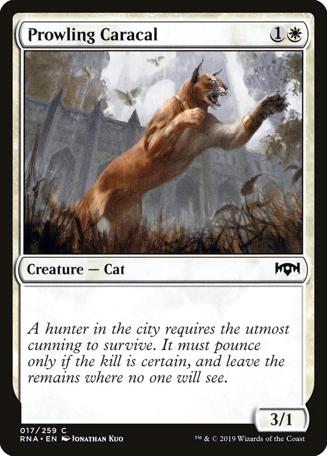 Prowling Caracal [Ravnica Allegiance] | Silver Goblin