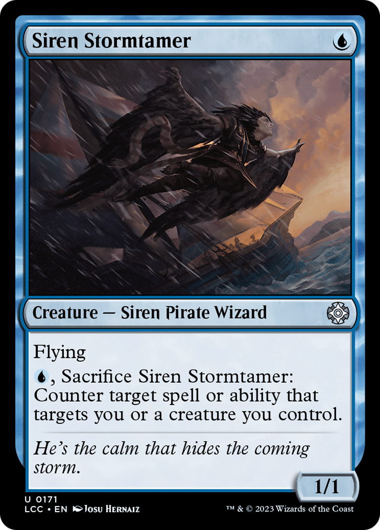 Siren Stormtamer [The Lost Caverns of Ixalan Commander] | Silver Goblin