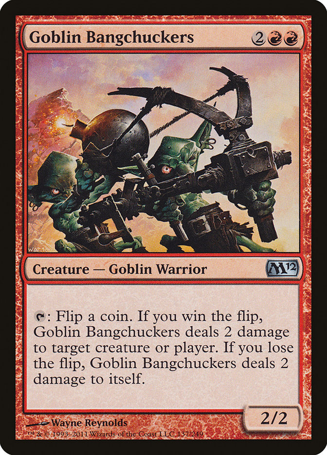 Goblin Bangchuckers [Magic 2012] | Silver Goblin