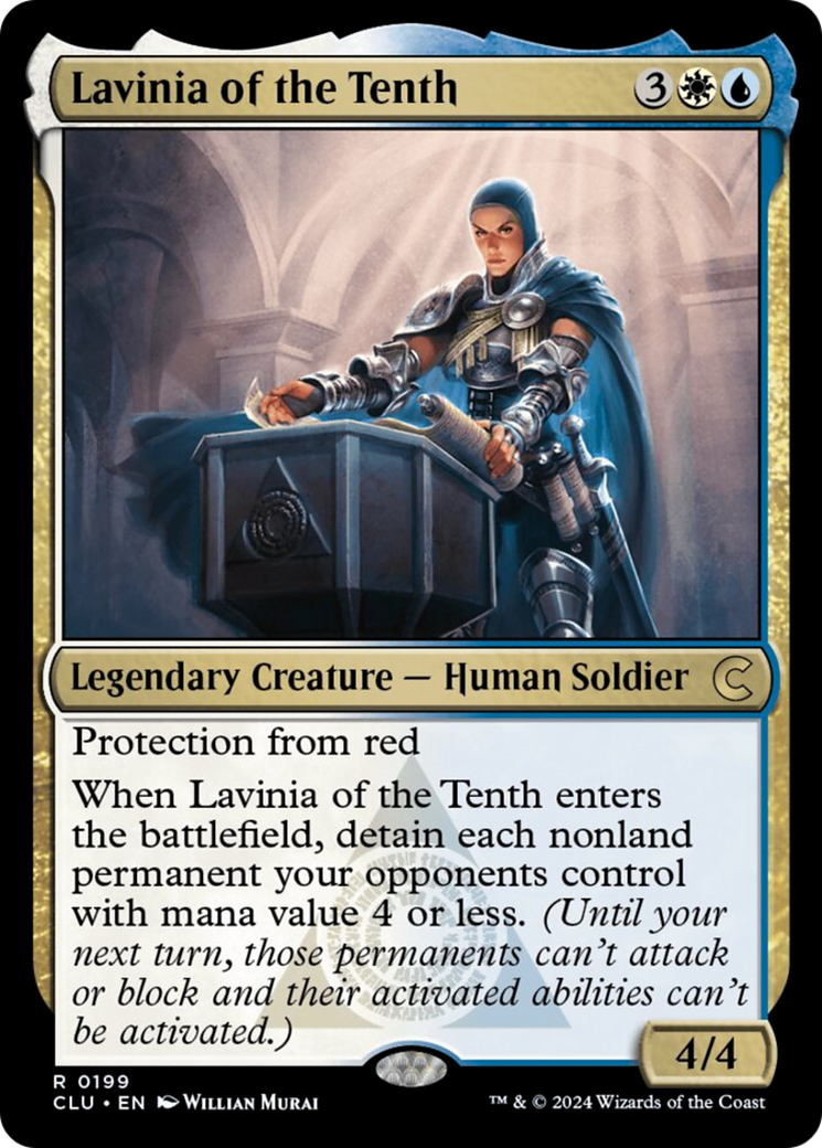 Lavinia of the Tenth [Ravnica: Clue Edition] | Silver Goblin