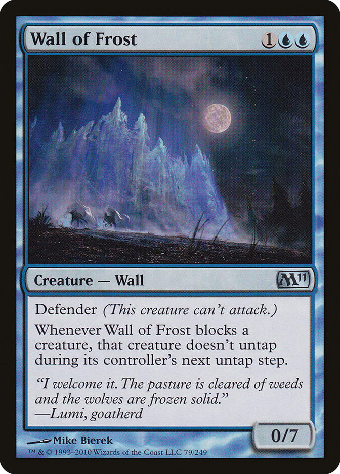 Wall of Frost [Magic 2011] | Silver Goblin