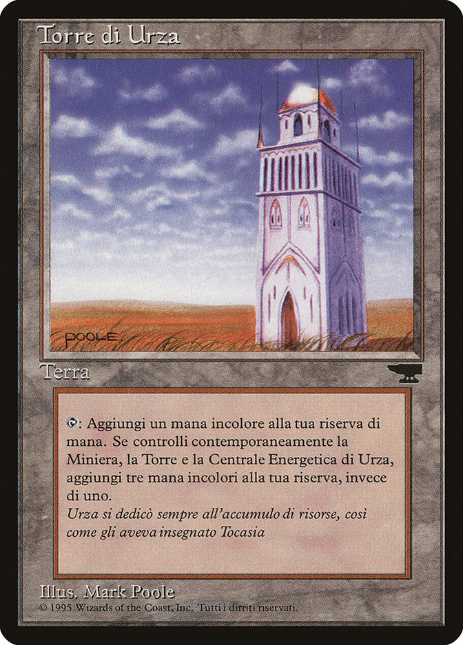 Urza's Tower (Mountains) (Italian) - "Torre di Urza" [Rinascimento] | Silver Goblin