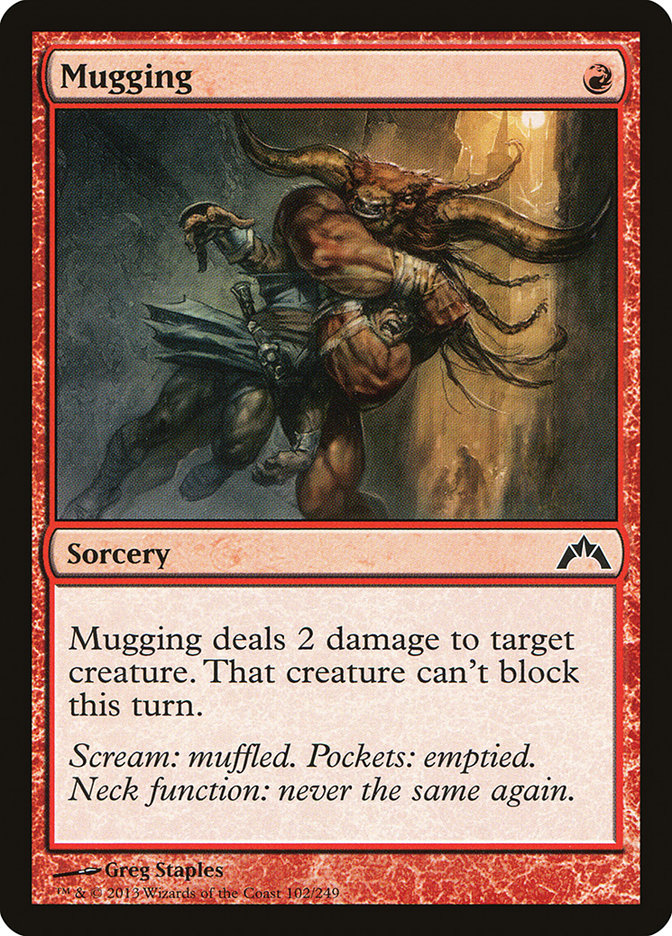 Mugging [Gatecrash] | Silver Goblin
