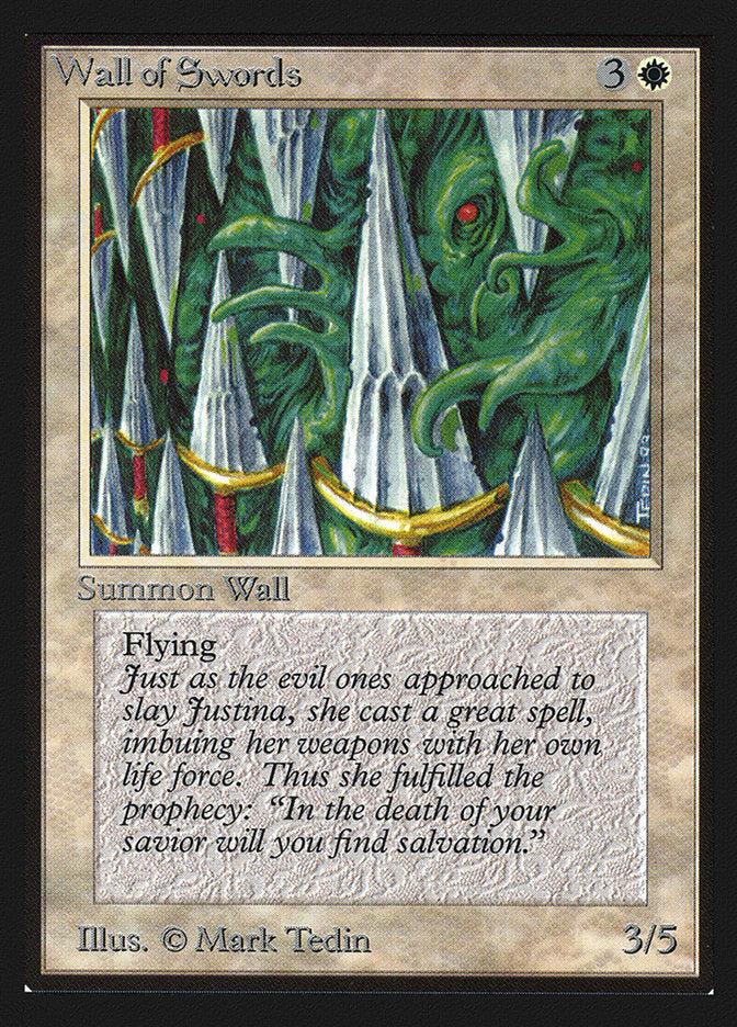 Wall of Swords [International Collectors' Edition] | Silver Goblin