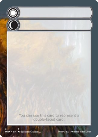 Helper Card (3/9) [Innistrad: Midnight Hunt Tokens] | Silver Goblin