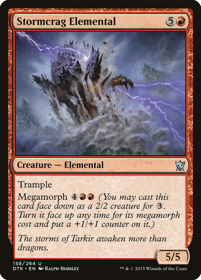 Stormcrag Elemental [Dragons of Tarkir] | Silver Goblin