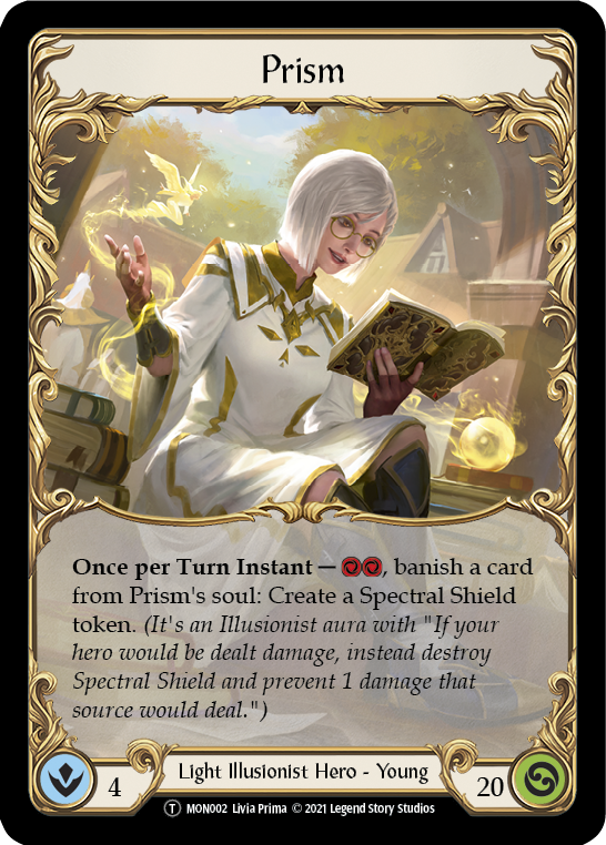 Prism // Prism, Sculptor of Arc Light Unlimited Edition  (MON002) - Monarch